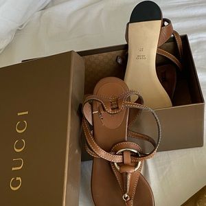 Gucci size 7 Never Worn - new in box sandals